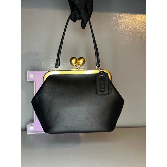 Coach Kisslock Frame Bag 16 - Picture 8 of 12